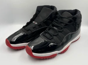Nike Air Jordan 11 Retro High Bred 378037-061 Größe 14 rot/schwarz Schuhe - Bild 1 von 14