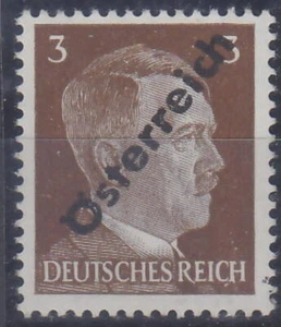 AUSTRIA - OVERPRINT HITLER 1945 Mi.: IVa DENKELBRAUN PLATTENFEHLER XVI - **MNH** - Picture 1 of 1