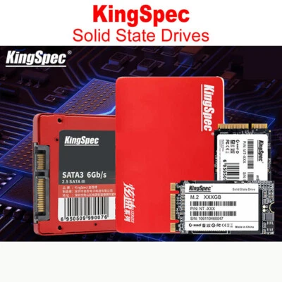 128GB 256GB 512GB 1TB 2TB KingSpec SSD SATA III mSATA Solid State Drives 570MB/s - Bild 1 von 4