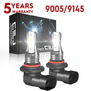For Dodge Ram 1500 2500 3500 2009-2018 Pair 9145 LED Fog Driving Light Bulbs Kit - Picture 1 of 11