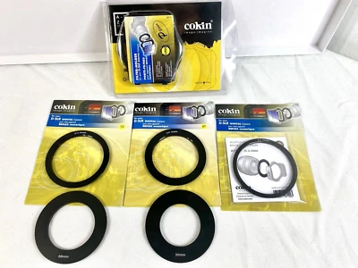 Assorted Cokin Series System Holder, 5 Rings and 2 HIGHTEC Resin Filters - Image 1 of 4