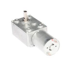 DIY Motor Parts Gear Reduction Motor Worm Torque Turbo Geared DC 12V 0.6-200 RPM - Picture 1 of 12