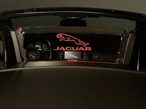 Wind Deflector for Jaguar F-Type with Light Kit "BRACKETS NOT INCLUDED" - Picture 1 of 11