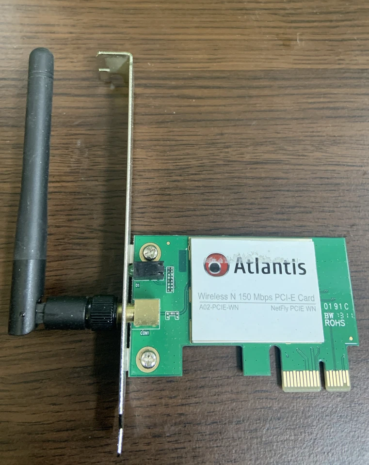 SCHEDA WIFI ATLANTIS A02-PCIE-WIN N150MBPS PCI-E CARD - Immagine 1 di 1