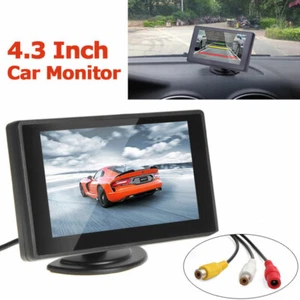 4.3 Inch TFT LCD Color DVD VCD GPS Car Rear View Monitor 2-CH Video Input - Picture 1 of 10