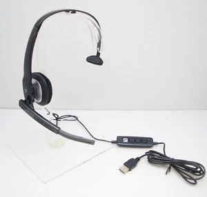 PLANTRONICS BLACKWIRE C210-M Mono Microsoft Version USB PC Headset 80298-02 - Picture 1 of 2