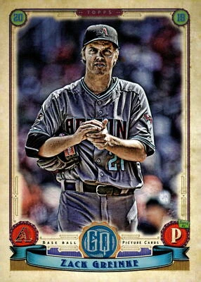 2019 Topps Gypsy Queen #62 Zack Greinke - Image 1 of 2