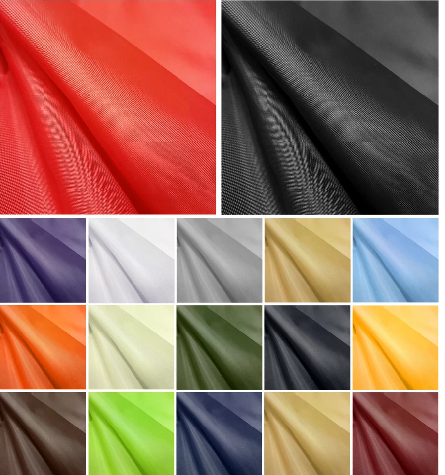 WATERPROOF 5oz NYLON LOOK FABRIC POND OUTDOOR CAMP TENT MATERIAL GAITERS COVER - Image 1 of 1