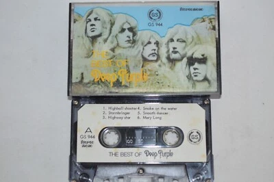 RARO Deep Purple Lo Mejor De Audio Cassette GS Estéreo-mono Aus Seller Foto 1 de 2