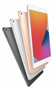Apple iPad 8th Gen 32/128GB 10.2Inch, Grey/Gold A Grade Apple Box - Picture 1 of 21