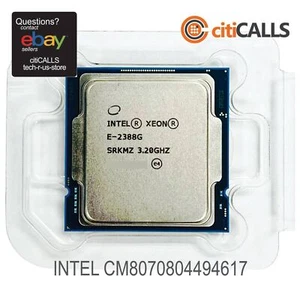 Intel CM8070804494617 CPU Xeon E-2388G 8C 16T 3.2GHz 16M S1200 BrandNew in TRAY - Picture 1 of 3