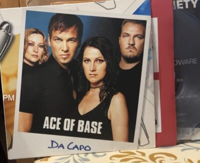 LIke NEW OPEN LP Record Vinyl ACE OF BASE Da Capo Wonderful Life LIMITED CLEAR - Image 1 of 2