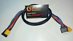 Icharger 406 Battery Lead 2s Charge Balance XT60 To XT90 style Lipo 36in long - Picture 1 of 4
