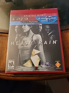 Heavy Rain Director's Cut Sony PlayStation 3 PS3 Game Greatest Hits Brand new - Picture 1 of 4