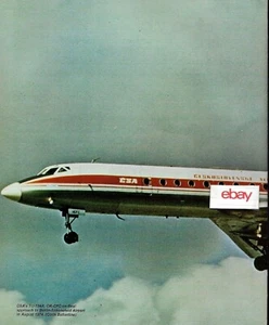 CSA CZECH AIRLINES TU -134A #OK-CFC 2 PAGE C.BALLANTINE PICTURE 1979 - Bild 1 von 2