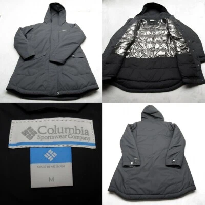 Columbia Jacket Womens Medium Dark Green Suttle Mountain Long Synthetic Parka - Image 1 of 4