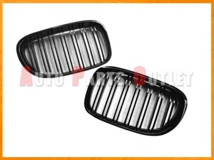 M Style Gloss Black Front Kidney Grill Grille For 09-15 BMW F01 740i 750i 760i - Picture 1 of 2