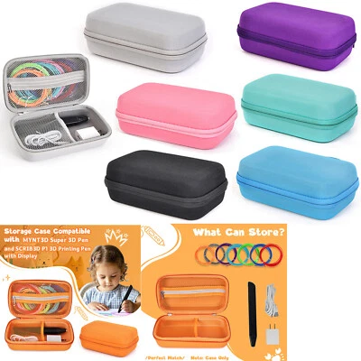 Storage Bag Case for SCRIB3D P1 3D Printing Pen with Display/MYNT3D Super 3D Pen