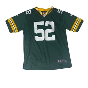Clay Matthews Green Bay Packers Jersey Youth Sz Large Nike NFL On Field #52 EUC - Picture 1 of 12