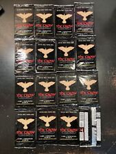 16x Vintage The Crow City Of Angels! Movie 1996 Trading Cards Packs! New Sealed