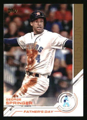 George Springer 2017 Topps #S-36 BASEBALL Card - Image 1 of 2
