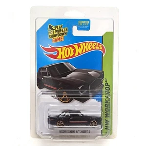 Nuevo 2013 Hot Wheels Nissan Skyline H/T 2000GT-X jaula antivuelco negra variación - Imagen 1 de 5