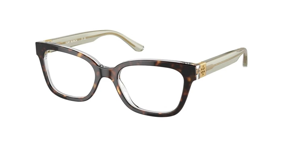 Tory Burch Eyeglasses TY2084 1560 Crystal Tort, 52/17/140 - Image 1 of 1