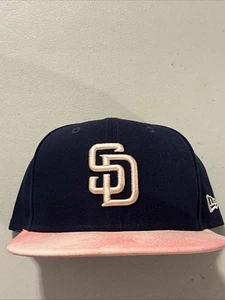 SAN DIEGO PADRES NEW ERA 59FIFTY 2019 MOTHERS DAY ON FIELD FITTED HAT SIZE 7 1/2 - Picture 1 of 5