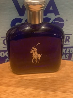 Ralph Lauren Polo Azul Eau de Toilette Spray 4.2 OZ / 125 ml Hombre’s Botella Completa Foto 1 de 3