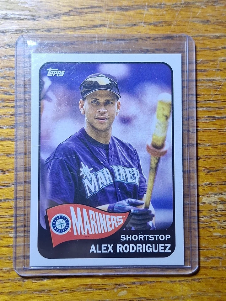 2023 Topps Archives - 1965 Topps Inverted Alex Rodriguez #118 - Image 1 of 2