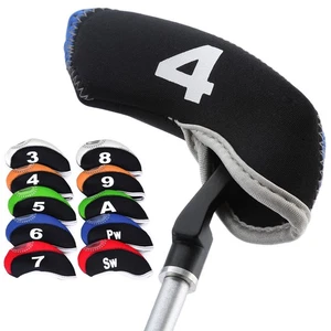 10-teiliges Neopren Golf Eisen Kopfbedeckungen Set mit großer Nr. für Titleist Callaway Ping - Bild 1 von 18