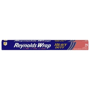 Wrap Heavy Duty Aluminiumfolie, 18 Zoll Breite, 75 Quadratfuß - Bild 1 von 8