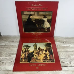 Time Life Music Great Ages of Music 2qty Vinyl album record LP Romantic Spirit - Imagen 1 de 3