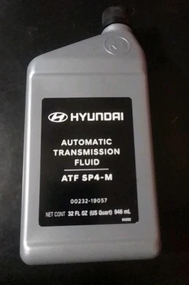 (1) Genuine OEM Hyundai Automatic Transmission Fluid 00232-19057 Foto 1 de 2