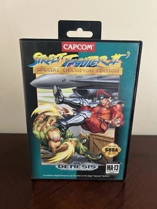 Street Fighter II': Special Champion Edition Sega Genesis 1993 Capcom CIB getestet - Bild 1 von 11