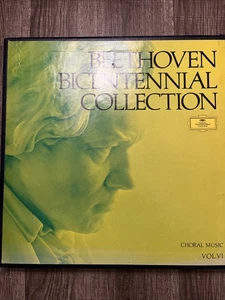 Beethoven Bicentennial Collection Volume VI 4 LP Set Choral Music Missing 1 LP - Picture 1 of 6