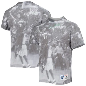 Hombres Mitchell & Ness Kevin Garnett Gris Brezo Minnesota Timberwolves Arriba - Imagen 1 de 3