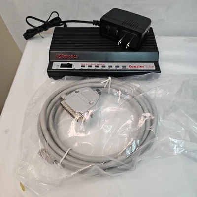 US Robotics Courier Lite 56k Business Modem 5686G Untested - Image 1 of 4