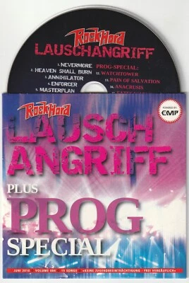 ✪ ROCK HARD LAUSCHANGRIFF #4/2010 METAL-MAGAZIN CD-SAMPLER NEUW. TOP NM-VG+ - Bild 1 von 3