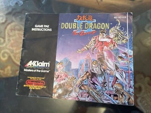 Double Dragon II: The Revenge - Nintendo NES 1988 Manual Only 📚🎮 Retro - Picture 1 of 4