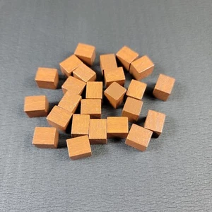 Pirate's Cove Board Game WOODEN TREASURE CHEST Lot of 25 Wood Replacement Pieces - Picture 1 of 4
