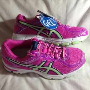 Nuevo Asics GT-1000 UK talla 3 rosa y lima sin caja CON ETIQUETAS - Imagen 1 de 6