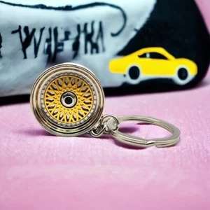 BBS RS RM Wheel Keychain Automotive Automotive Part Car Gift Key Chain - Picture 1 of 3