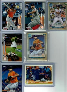Juego de tarjetas (13) Topps Opening Day 2020 de béisbol de los Astros de Houston Master Team + Plus+ - Imagen 1 de 1