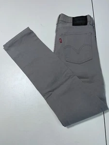 LEVI'S 510 SUPER SKINNY JEANS - Boy's 14 (27X27) "Sidewalk" (Gray) - Picture 1 of 9
