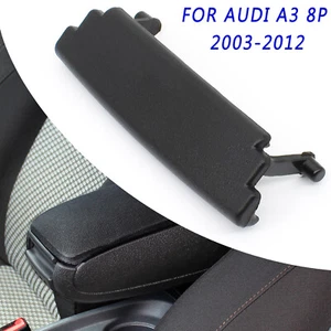 Für Audi A3 S3 8P 2003- 2012 Mittelarmlehne Armlehne Deckel Verriegelung passend - Bild 1 von 10