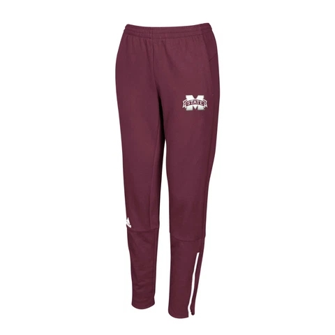 Mississippi State Bulldogs NCAA Adidas Women's  Maroon Squad Pro ID Pants Cover