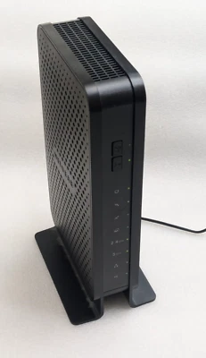 NETGEAR N600 C3700 Wireless WIFI DOCSYS 3.0 Cable Modem Router + Power Cable - Image 1 of 4