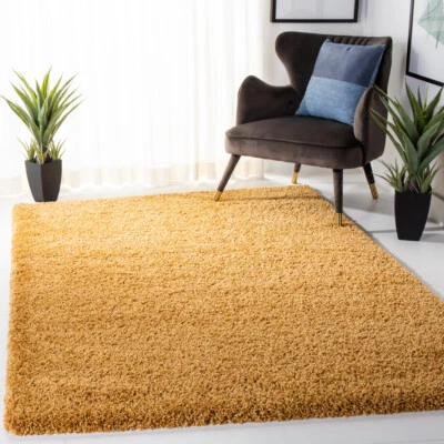 Alfombra dorada SAFAVIEH Hudson Shag Collection SGH220D Foto 1 de 4