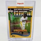 2021 TOPPS PROJECT 70 CARD #177 FERNANDO TATIS JR .PADRES . 2002 BY UNDEFEATED